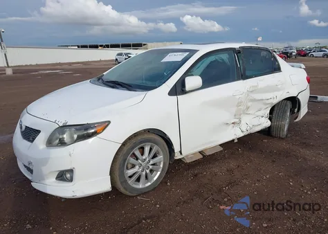 2010 Toyota Corolla S из США, поврежденный, VIN 2T1BU4EE5AC451327